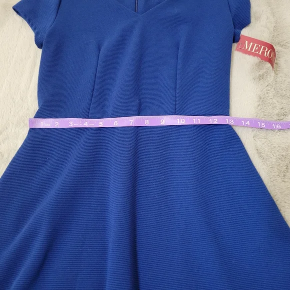 Nwt Merona Cobalt Blue Dress - Picture 8 of 9